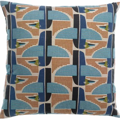 Coussins - Coussin imprimé Farel Multico 45 x 45 - MAISON VIVARAISE - SDE VIVARAISE WINKLER