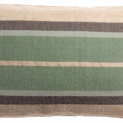Cushions - Gatsby Cushion Eucalyptus 40 X 65 - MAISON VIVARAISE - SDE VIVARAISE WINKLER