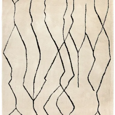 Tapis - Tapis Luce Neige 200 x 290 x 2 cm - MAISON VIVARAISE - SDE VIVARAISE WINKLER