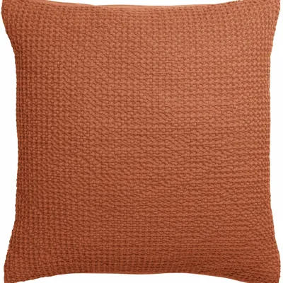 Cushions - Recycled Cushion Maïa Cuivre 45 X 45 - MAISON VIVARAISE - SDE VIVARAISE WINKLER