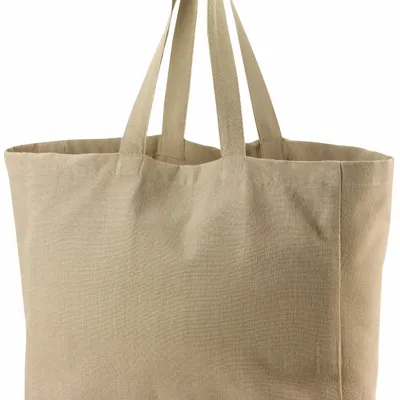 Sacs et cabas - Sac shopping recyclé Grace Camel 35 x 40 x 15 - MAISON VIVARAISE - SDE VIVARAISE WINKLER