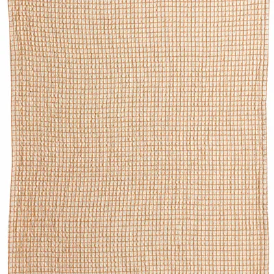 Torchons - Torchon nid d'abeilles bicolore Mumba Cannelle 50 x 70 - MAISON VIVARAISE - SDE VIVARAISE WINKLER