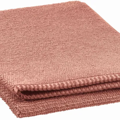 Serviettes de bain - Serviette de toilette Bora Terracotta 50 x 100 - MAISON VIVARAISE - SDE VIVARAISE WINKLER