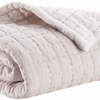 Bed linens - Cambra Throw Naturel 180 X 260 - MAISON VIVARAISE - SDE VIVARAISE WINKLER