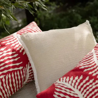 Cushions - Emilio Cushion Lin 30 X 50 - MAISON VIVARAISE - SDE VIVARAISE WINKLER