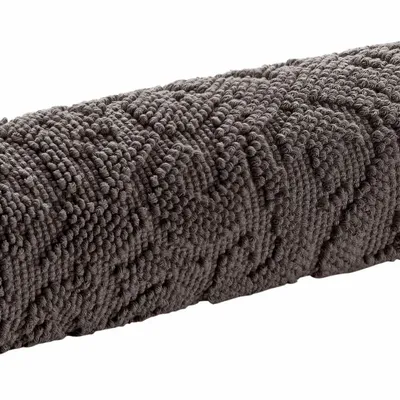 Autres linges de bain - Tapis de bain Gilda Carbone 54 x 110 - MAISON VIVARAISE - SDE VIVARAISE WINKLER