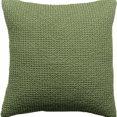 Cushions - Recycled Cushion Maia Eucalyptus 45 X 45 - MAISON VIVARAISE - SDE VIVARAISE WINKLER