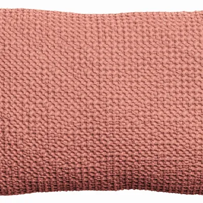 Cushions - Recycled Cushion Maia Terracotta 30 X 50 - MAISON VIVARAISE - SDE VIVARAISE WINKLER