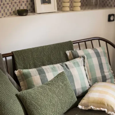 Coussins - Coussin imprimé Kate Thym 40 x 65 - MAISON VIVARAISE - SDE VIVARAISE WINKLER