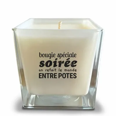 Cadeaux - Bougie en verre à message - TOUT EST DIT