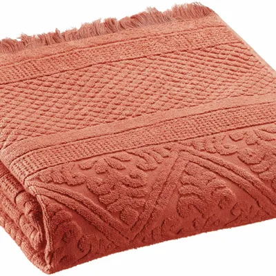 Bath towels - Zoe Bath Towel Sienne 70 X 140 - MAISON VIVARAISE - SDE VIVARAISE WINKLER