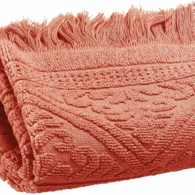 Serviettes de bain - Serviette invité Zoe Sienne 30 x 50 - MAISON VIVARAISE - SDE VIVARAISE WINKLER