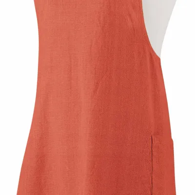 Aprons - Haru Recycled Japanese Kitchen Apron Tomette 78 X 100 - MAISON VIVARAISE - SDE VIVARAISE WINKLER