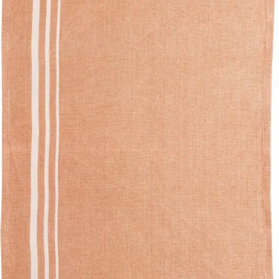 Torchons - Torchon recyclé Rib Terracotta 50 x 70 - MAISON VIVARAISE - SDE VIVARAISE WINKLER