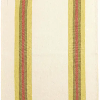 Torchons - Torchon recyclé Yuna Curry/naturel 50 x 70 - MAISON VIVARAISE - SDE VIVARAISE WINKLER