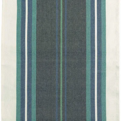 Dish towels - Yuna Recycled Dish Towel Marine/Naturel 50 X 70 - MAISON VIVARAISE - SDE VIVARAISE WINKLER