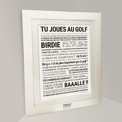 Affiches - AFFICHES DROLES ET IMPERTINENTES - TOUT EST DIT