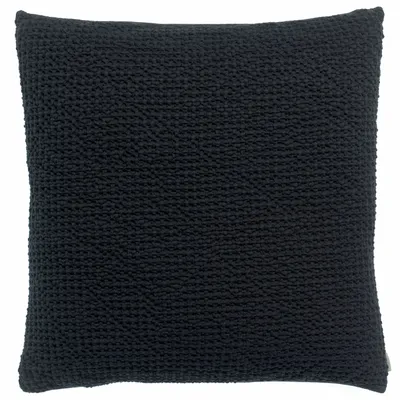 Coussins - Coussin recyclé Maia Caviar 45 x 45 - MAISON VIVARAISE - SDE VIVARAISE WINKLER