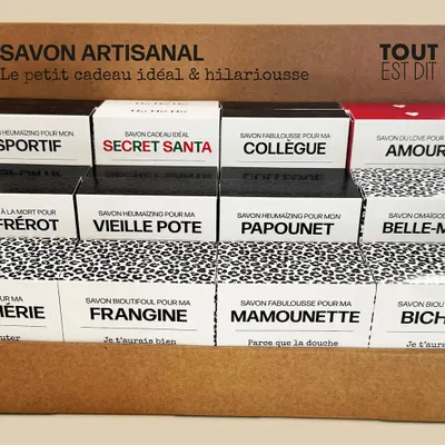 Gifts - MESSAGE SOAPS - TOUT EST DIT