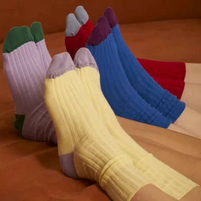 Socks - Yvette Socks Butter 36/38 - LA CERISE SUR LE GATEAU