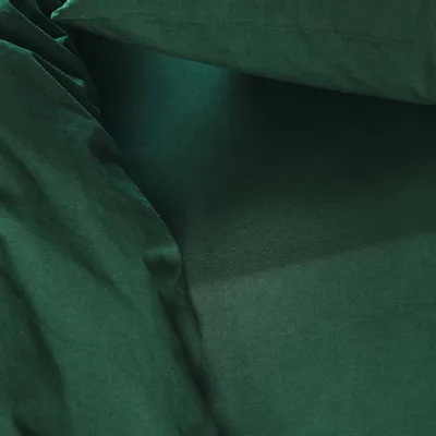 Linge de lit - Drap housse Céleste Nori 200 x 160 - LA CERISE SUR LE GATEAU