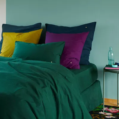 Linge de lit - Housse de couette Céleste Nori 200 x 140 - LA CERISE SUR LE GATEAU