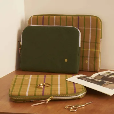 Clutches - Scotty Laptop Sleeve Marron 15-16"" - LA CERISE SUR LE GATEAU