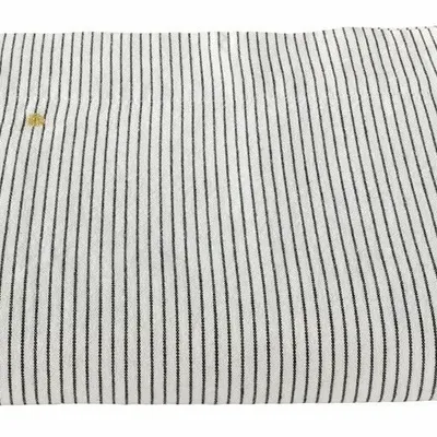 Table cloths - Léonie Tablecloth Caviar 160 X 350 - LA CERISE SUR LE GATEAU