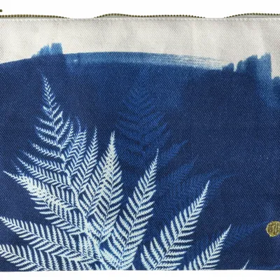 Pochettes - Pochette Fougère Bleu L - LA CERISE SUR LE GATEAU