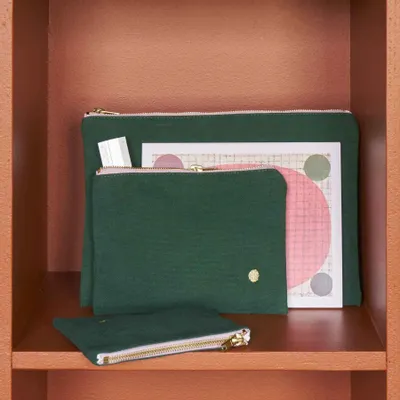 Clutches - Iona Pouch Nori 14 X 19 X 1 - LA CERISE SUR LE GATEAU
