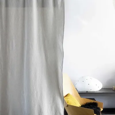 Curtains and window coverings - Finette Curtain Finette Caviar 280 X 140 - LA CERISE SUR LE GATEAU