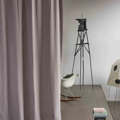 Curtains and window coverings - Léonie Curtain Poivre rose 280 X 140 - LA CERISE SUR LE GATEAU