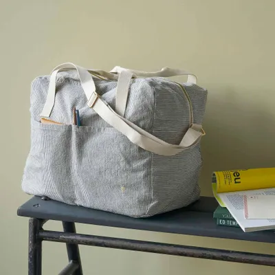 Sacs et cabas - Sac voyage Finette Caviar 30 x 42 x 20 - LA CERISE SUR LE GATEAU