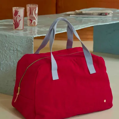 Sacs et cabas - Sac week-end Iona Cherry 28 x 42 x 20 - LA CERISE SUR LE GATEAU
