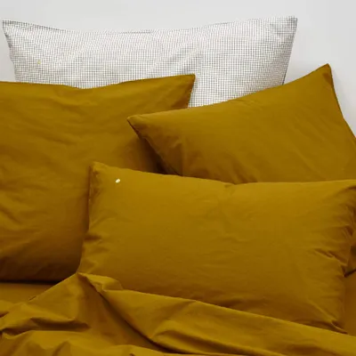 Bed linens - Céleste Pillowcase Nuts 65 X 65 - LA CERISE SUR LE GATEAU