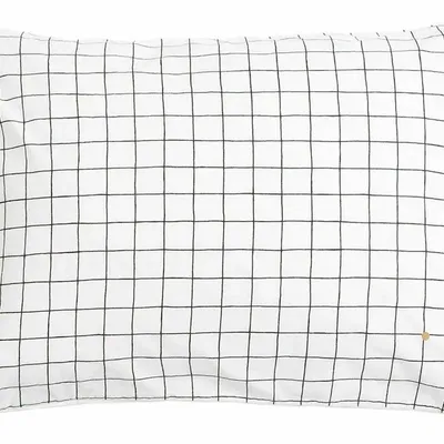 Linge de lit - Taie d'oreiller Oscar Milk 70 x 50 - LA CERISE SUR LE GATEAU