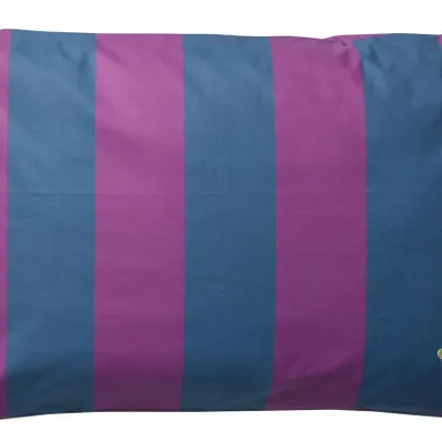 Bed linens - Malo Pillowcase Purple rain/Orage 70 X 50 - LA CERISE SUR LE GATEAU
