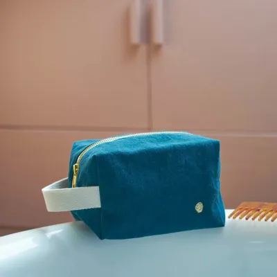 Clutches - Cube toiletry bag Iona Orage S 15,5 X 10 X 10 - LA CERISE SUR LE GATEAU