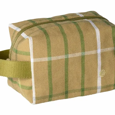 Pochettes - Trousse cube Scotty Marron S 15,5 x 10 x 10 - LA CERISE SUR LE GATEAU