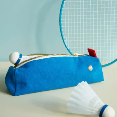 Pochettes - Trousse de bureau Iona Bleu Mécano 6 x 20 x 6 - LA CERISE SUR LE GATEAU