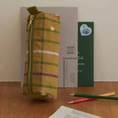 Pochettes - Trousse de bureau Scotty Marron 6 x 20 x 6 - LA CERISE SUR LE GATEAU