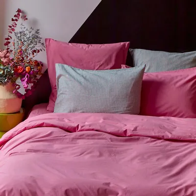 Bed linens - Céleste Fitted Sheet Fragola 200 X 180 - LA CERISE SUR LE GATEAU