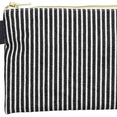 Clutches - Wristlet pouch Basile Caviar 14 X 24 - LA CERISE SUR LE GATEAU