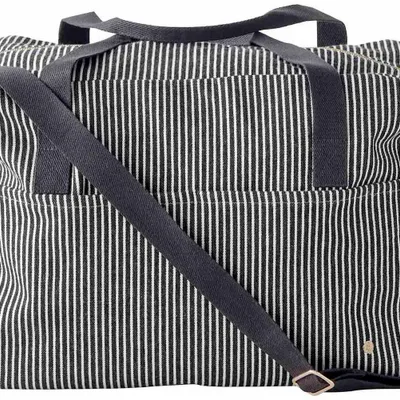 Sacs et cabas - Sac voyage Basile Caviar 30 x 42 x 20 - LA CERISE SUR LE GATEAU