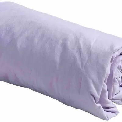 Linge de lit - Drap housse Céleste Lilas 200 x 140 - LA CERISE SUR LE GATEAU