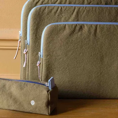 Clutches - Iona Pencil Case Nuts 6 X 20 X 6 - LA CERISE SUR LE GATEAU