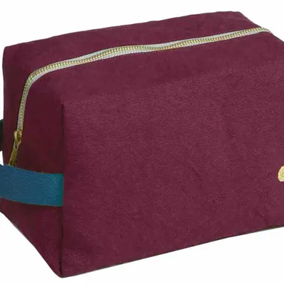 Clutches - Cube Pouch Iona Wine L 22 X 14 X 10,5 - LA CERISE SUR LE GATEAU