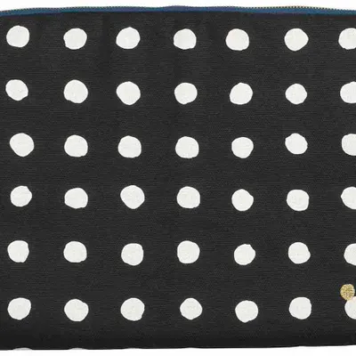 Clutches - Mia Laptop Sleeve Caviar 13-14"" - LA CERISE SUR LE GATEAU