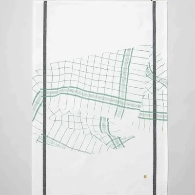 Dish towels - Tonton Tea Towel Vert 70 X 50 - LA CERISE SUR LE GATEAU