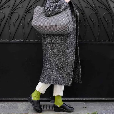 Chaussettes - Chaussettes Yvette Pistache 39/41 - LA CERISE SUR LE GATEAU